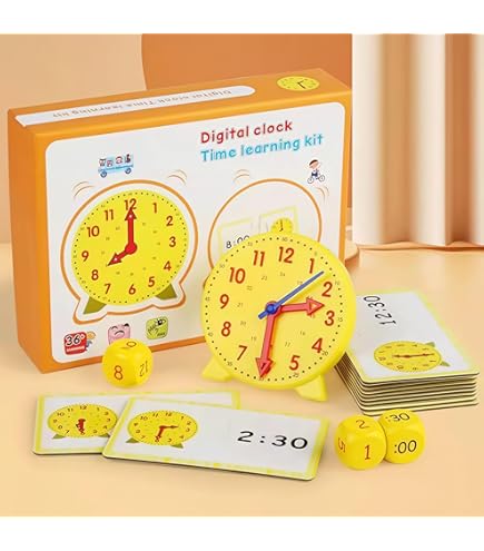 Amazon | プラントイ(PLANTOYS) アクティビティクロック 5122 | 知育